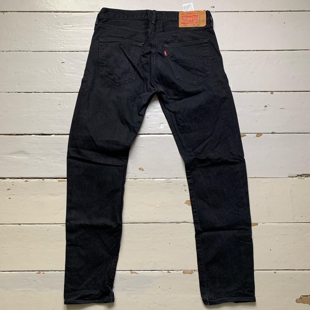 Levis 501 Vintage Black Jeans