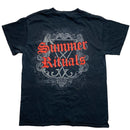 Dark Funeral Heavy Metal Band Goth Grunge Black and Red T Shirt  (M)