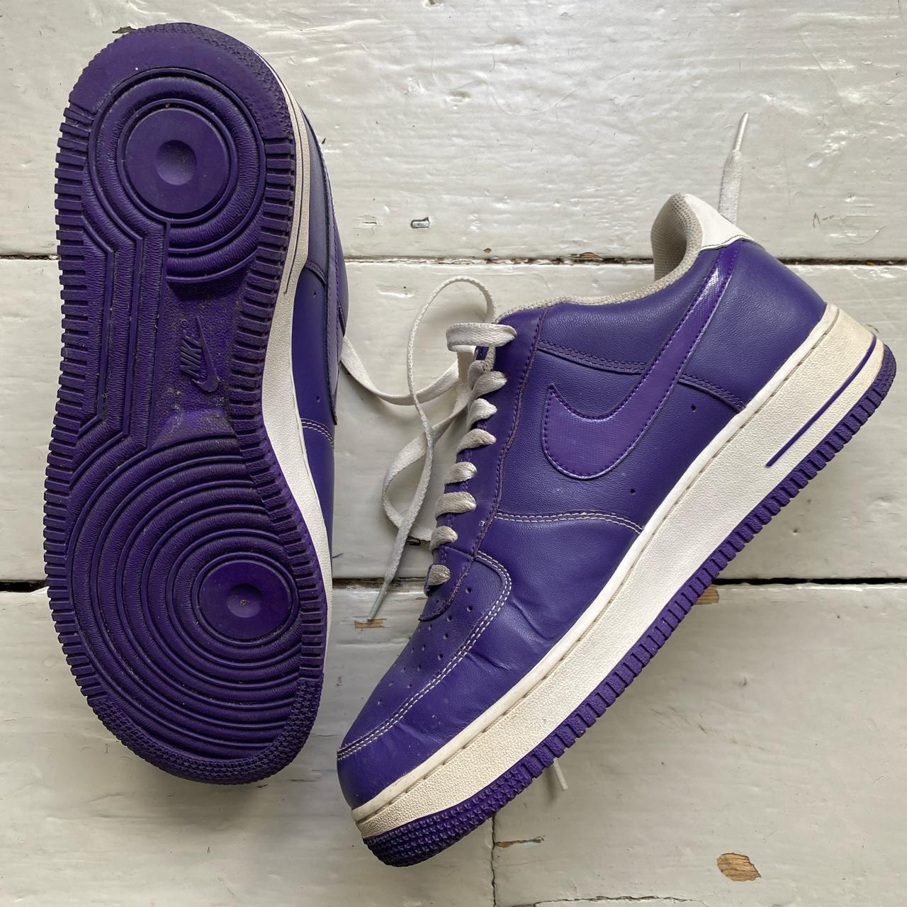 Nike Air Force 1 Court Purple Vintage 2011