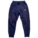 Nike Swoosh Navy and White Joggers (S)