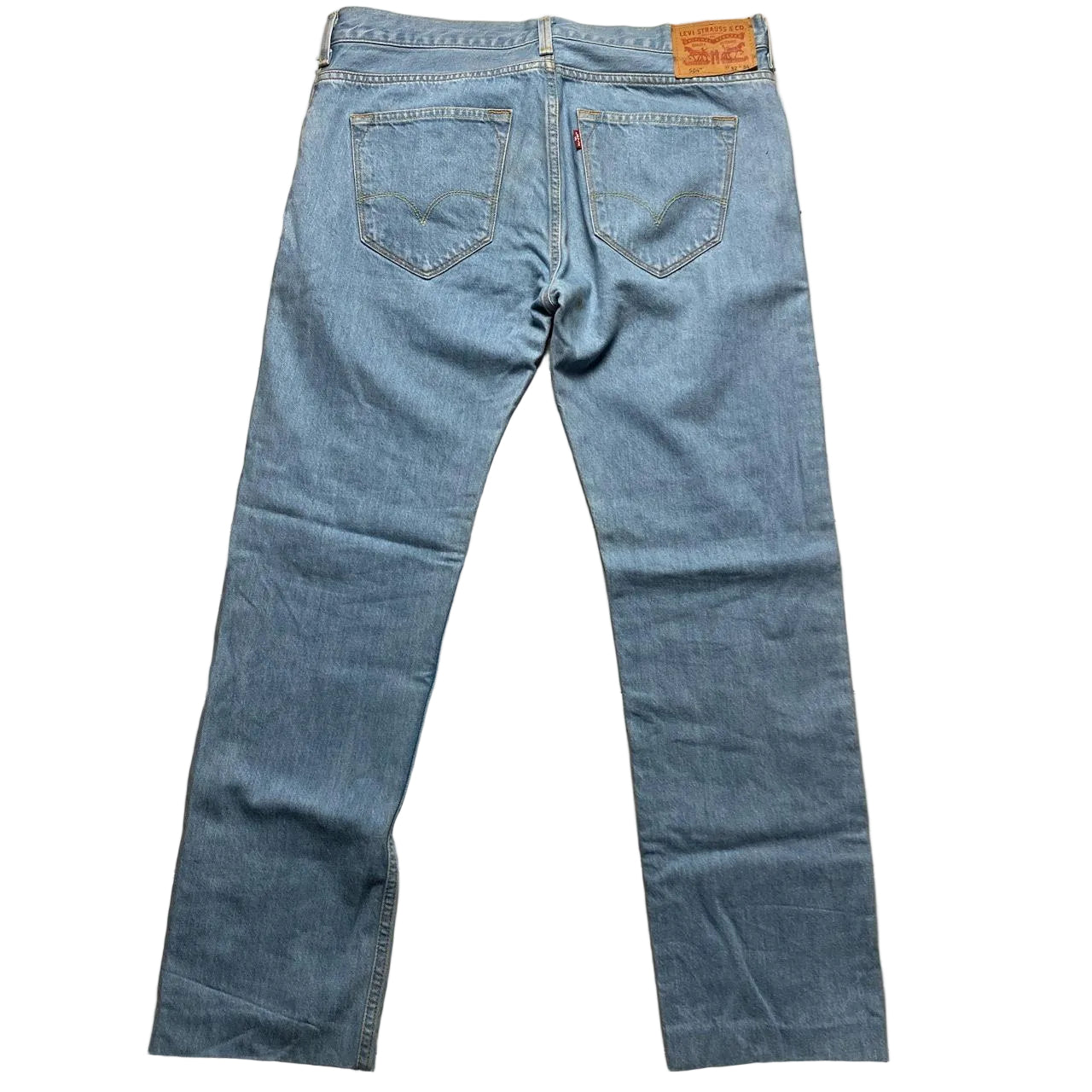 Levis 504 Baggy Light Blue Vintage Jeans (32W)