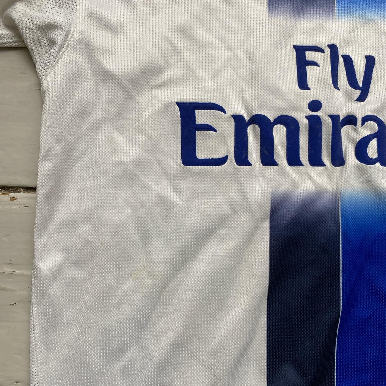 Chelsea Vintage Umbro Fly Emirates White 2003 Football Jersey