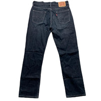 Levis 514 Baggy Grey and White Stitch Jeans (30W)