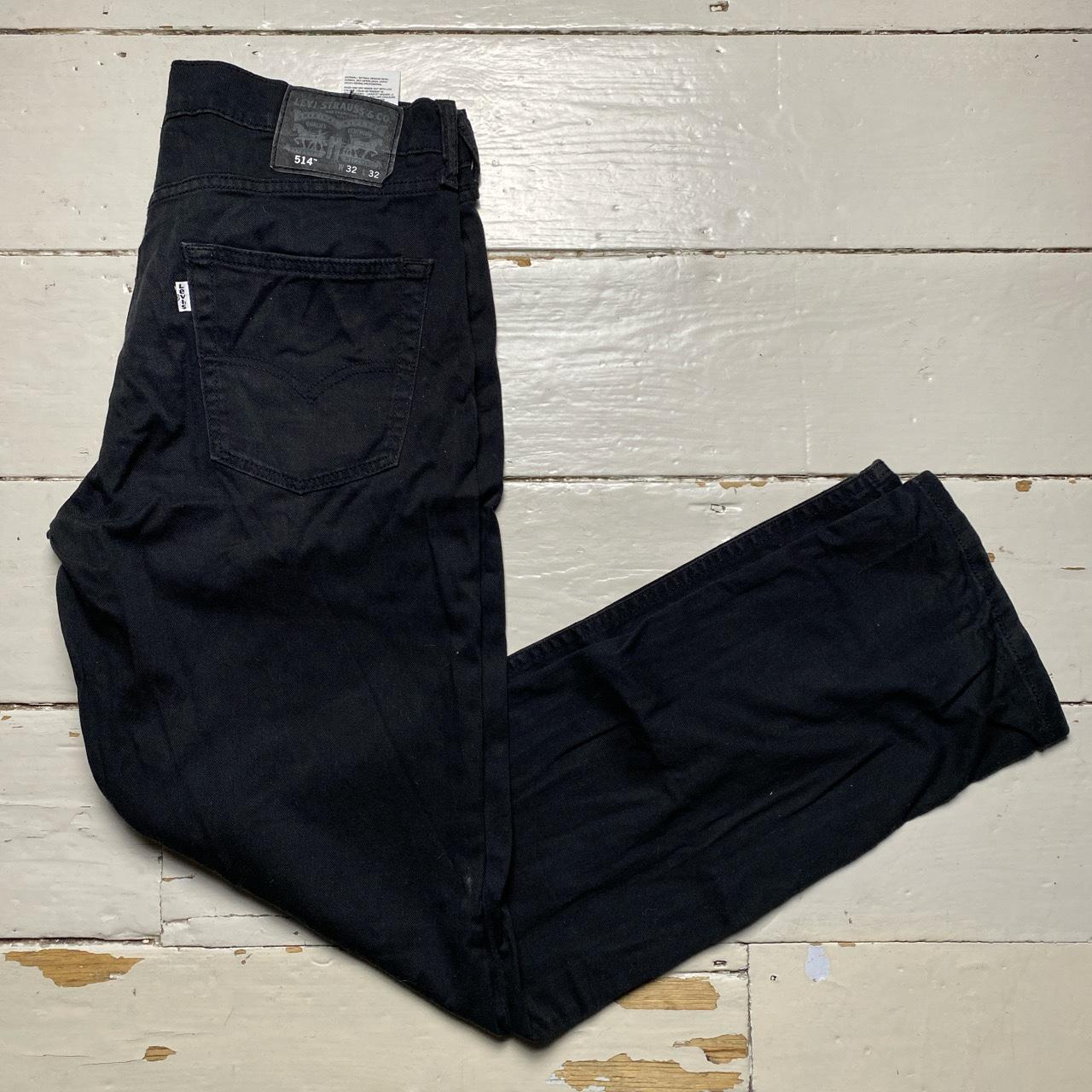 Levis 514 Black Jeans