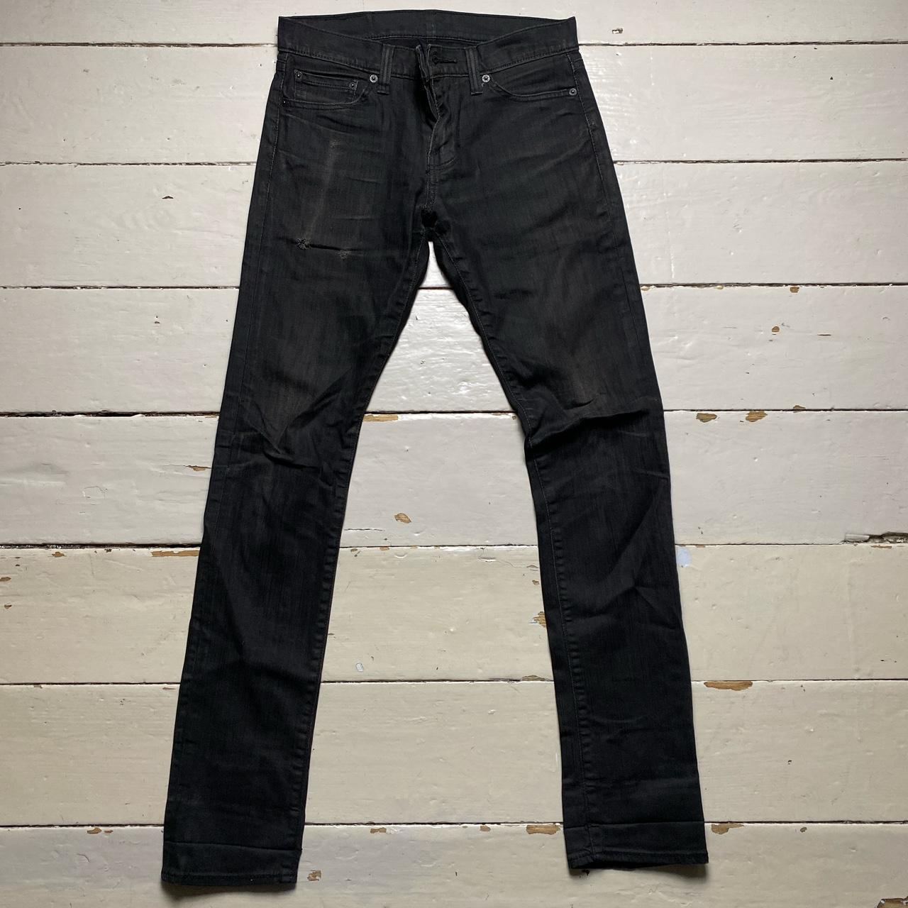 Levis 510 Black Slim Jeans