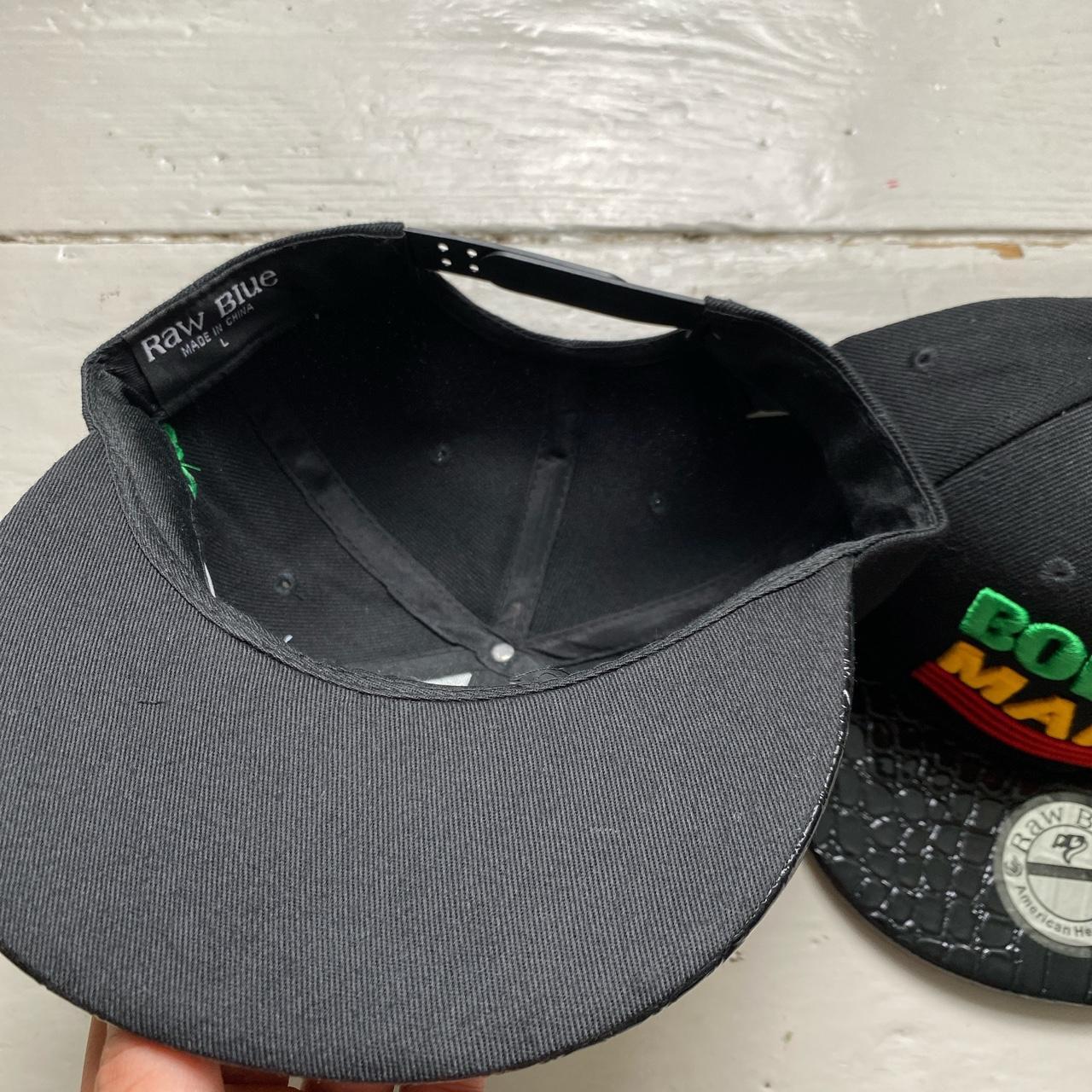 Raw Blue Bob Marley Snapback Caps