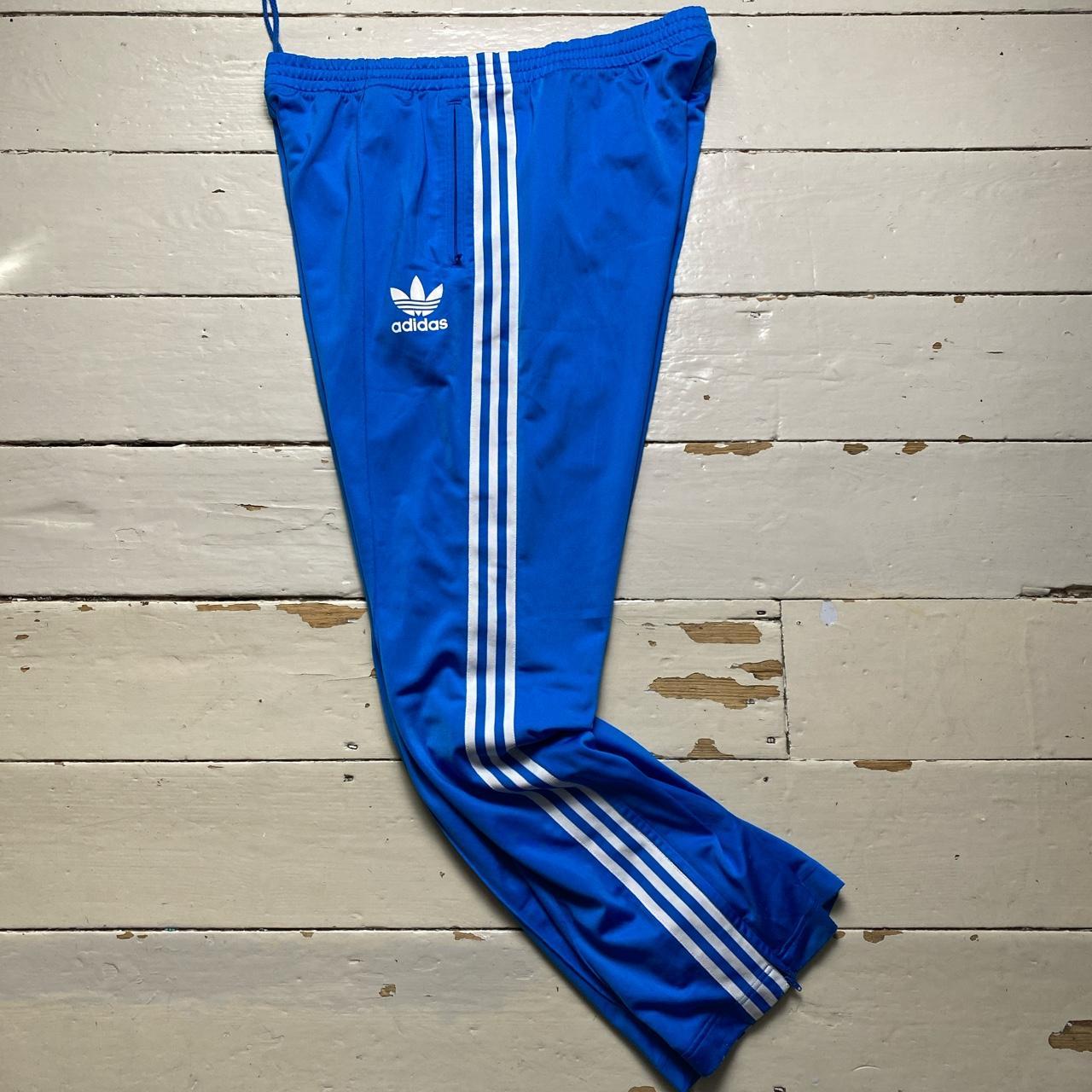 Adidas SST Originals Blue and White Vintage Track Pant Joggers