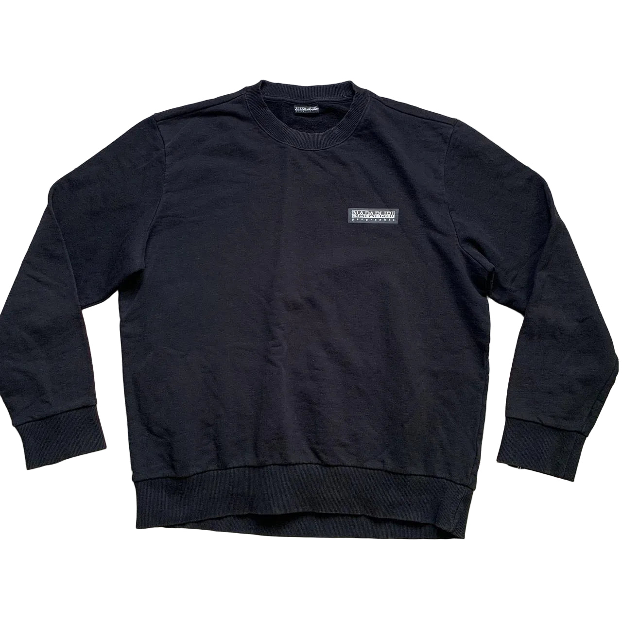 Napapijri Black and White Jumper (2XL)