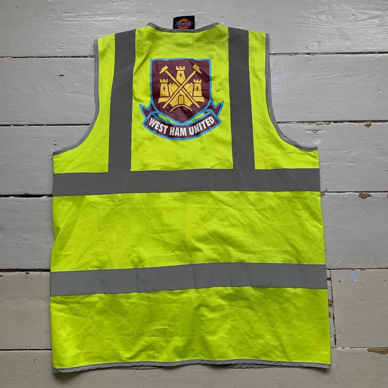 Dickies West Ham United Football Hi Vis Reflective Gilet Vest