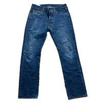 Levis 501 Distressed Navy Jeans (30W)
