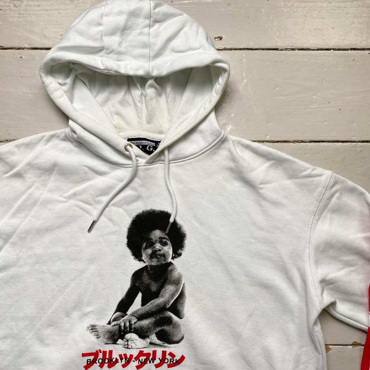 The Notorious BIG White Hoodie