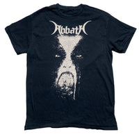 Abbath Goth Heavy Metal Grunge Black and White T Shirt (S)
