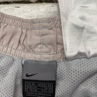 Nike Shell Baggy Cream Track Pant Bottoms (XL)