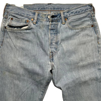 Levis 501 Light Blue Jeans (32W)