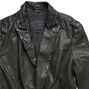 All Saints Black Womens Leather Jacket (UK 10)