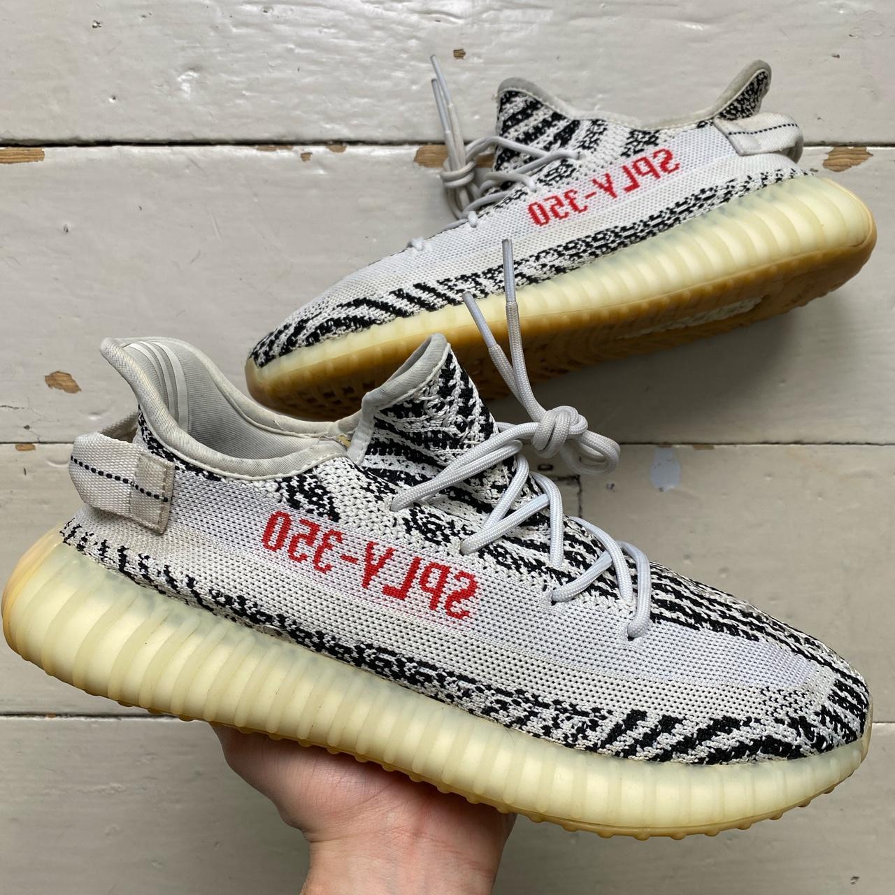 Yeezy 350 V2 Zebra Black and White