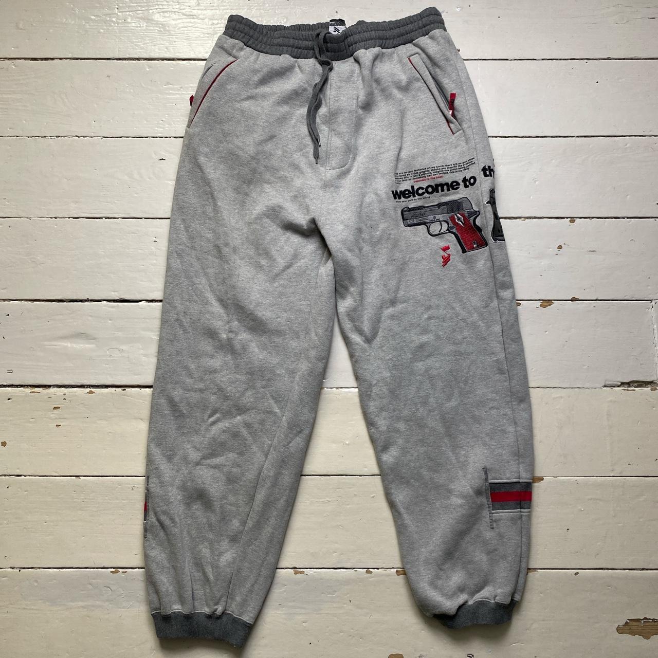 Arme USA Welcome to the Hood Vintage Gun GTA Style Tracksuit