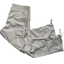 Carharrt WIP Light Grey White Regular Cargo Combat Pant Trousers (31W)