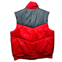 Adidas Originals Red and Grey Gilet Bodywarmer (M)