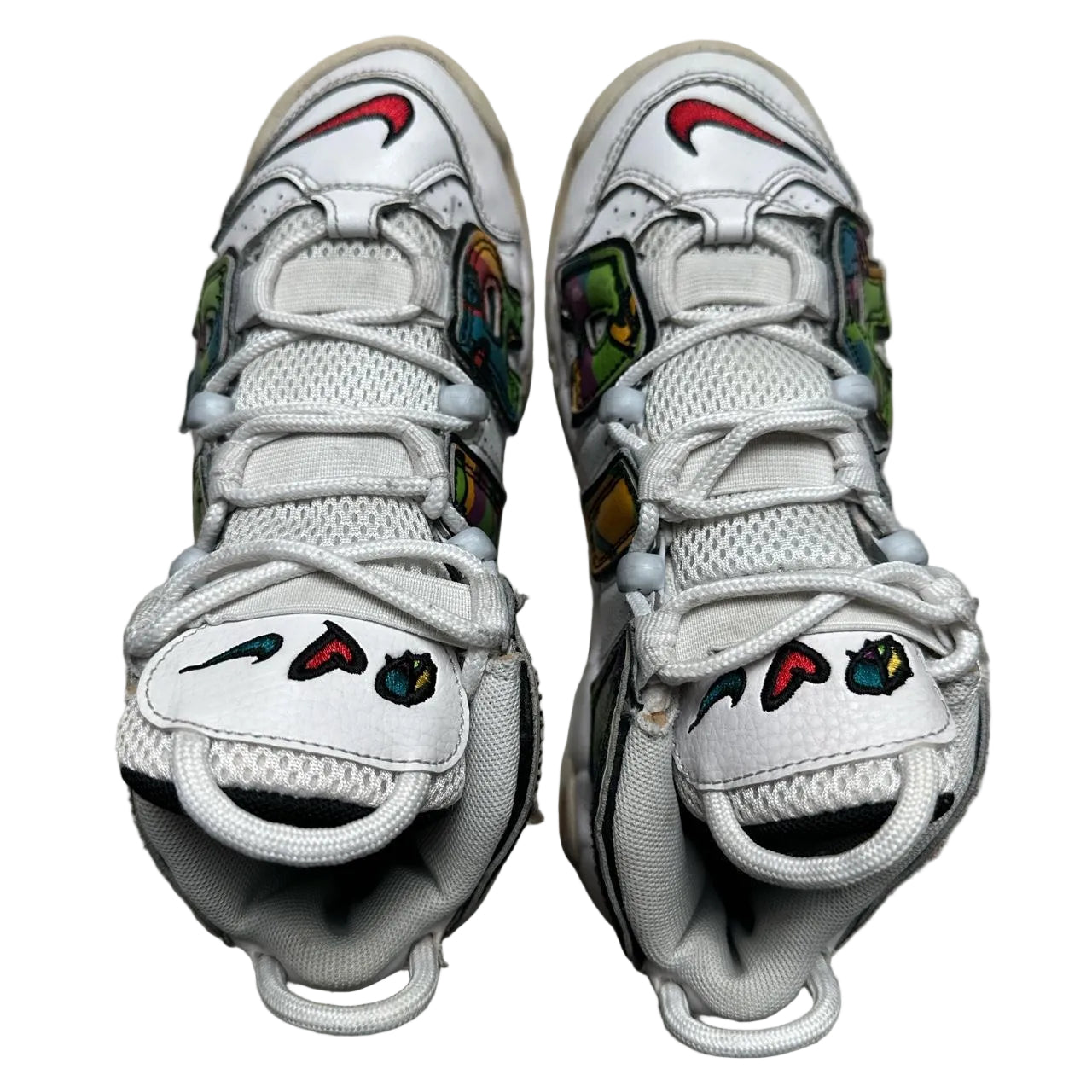 Nike More Uptempo Peace and Love (UK 4.5)