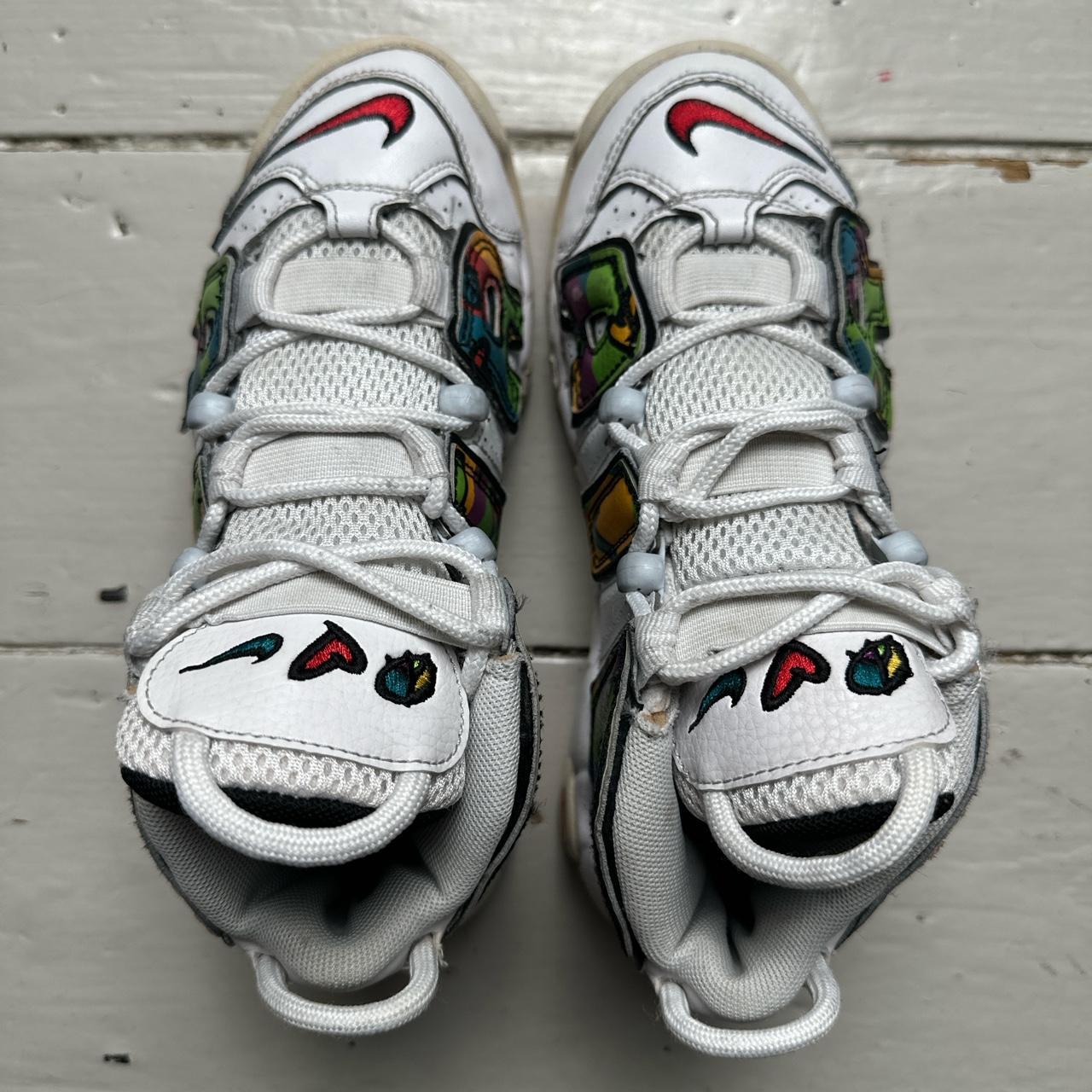 Nike More Uptempo Peace and Love