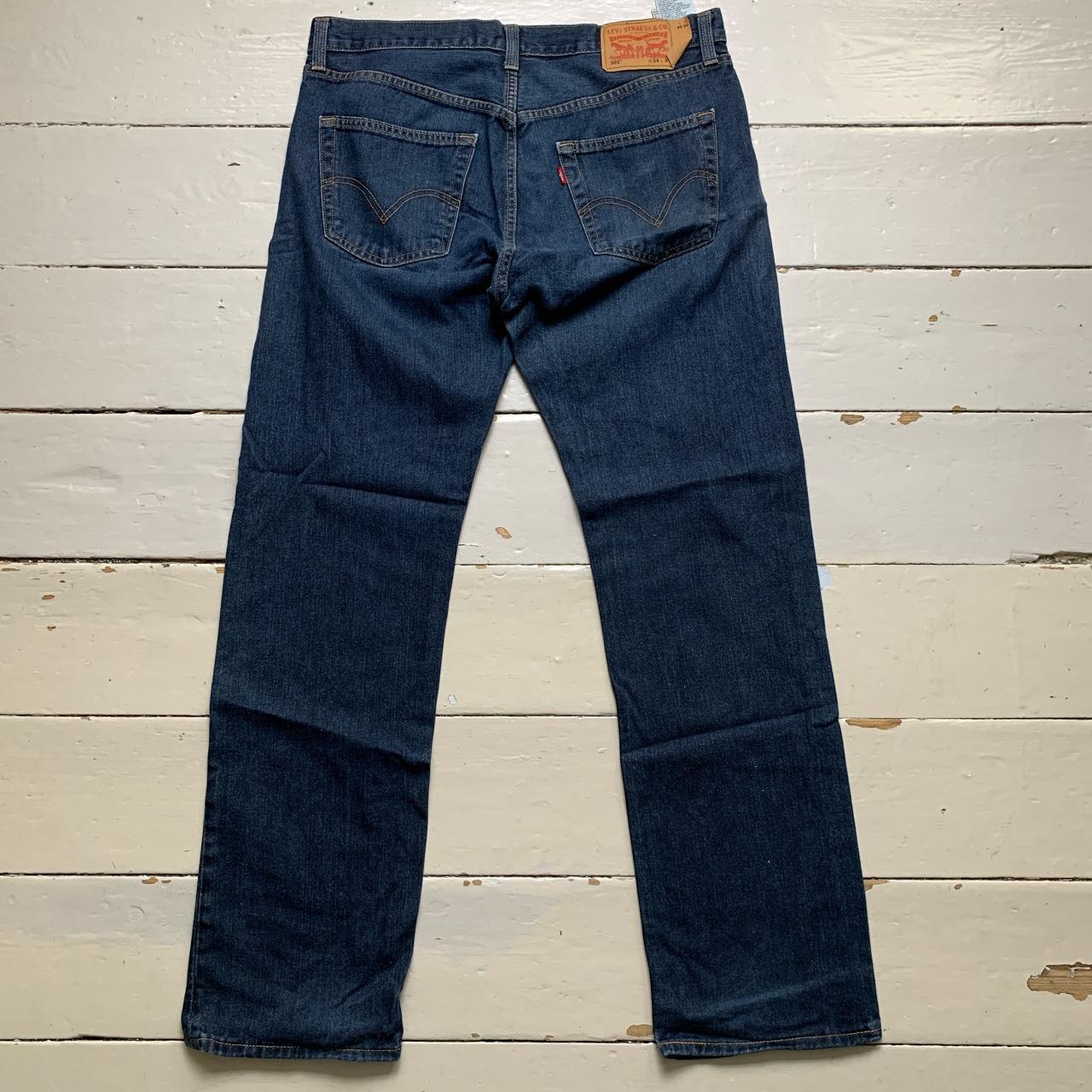 Levis 501 Navy Jeans