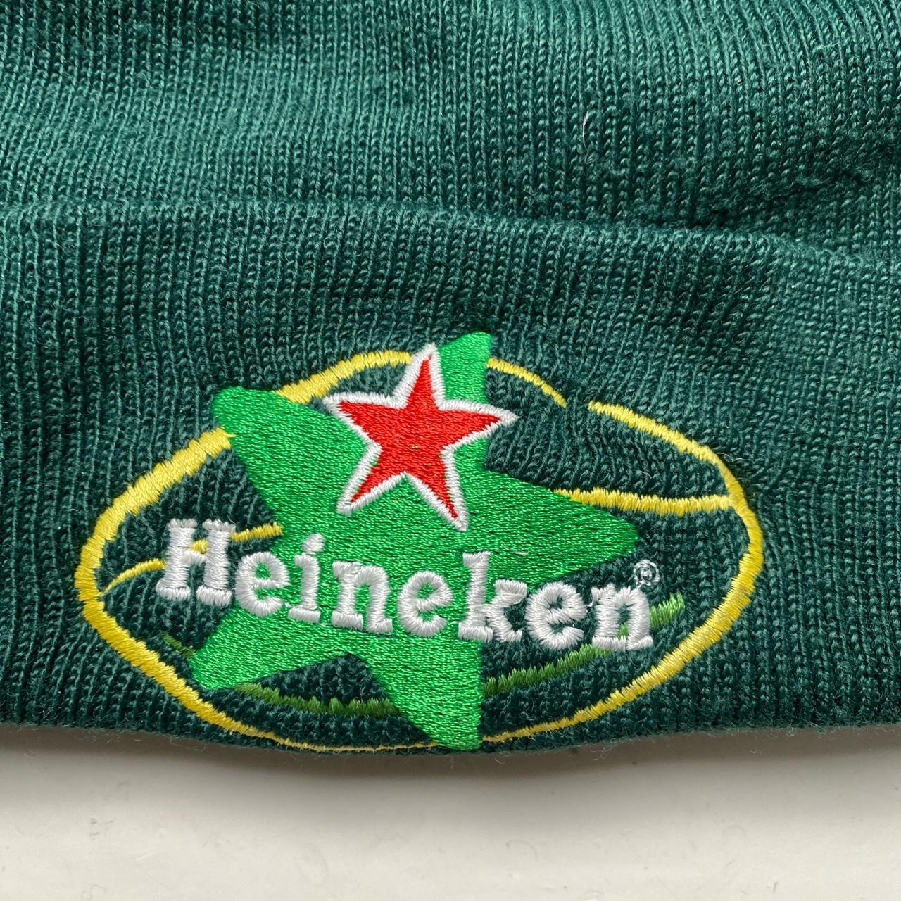 Heineken Beer Green Beanie Hat