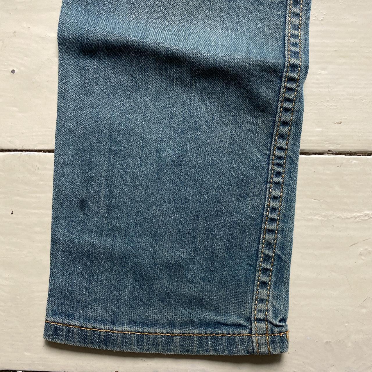 Levis 511 Stonewash Blue Grey Slim Jeans