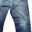 Levis 501 Baggy Stonewashed Jeans (34W)