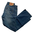 Levis 501 Baggy Navy Stonewash Jeans (36W)