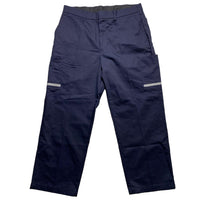 Fedex Navy Utility Reflective Strip Cargo Trousers (38W)