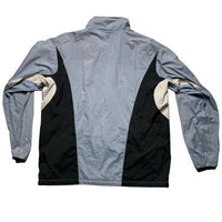 Nike Vintage Swoosh Baby Light Blue and White Shell Tracksuit Jacket (XL)