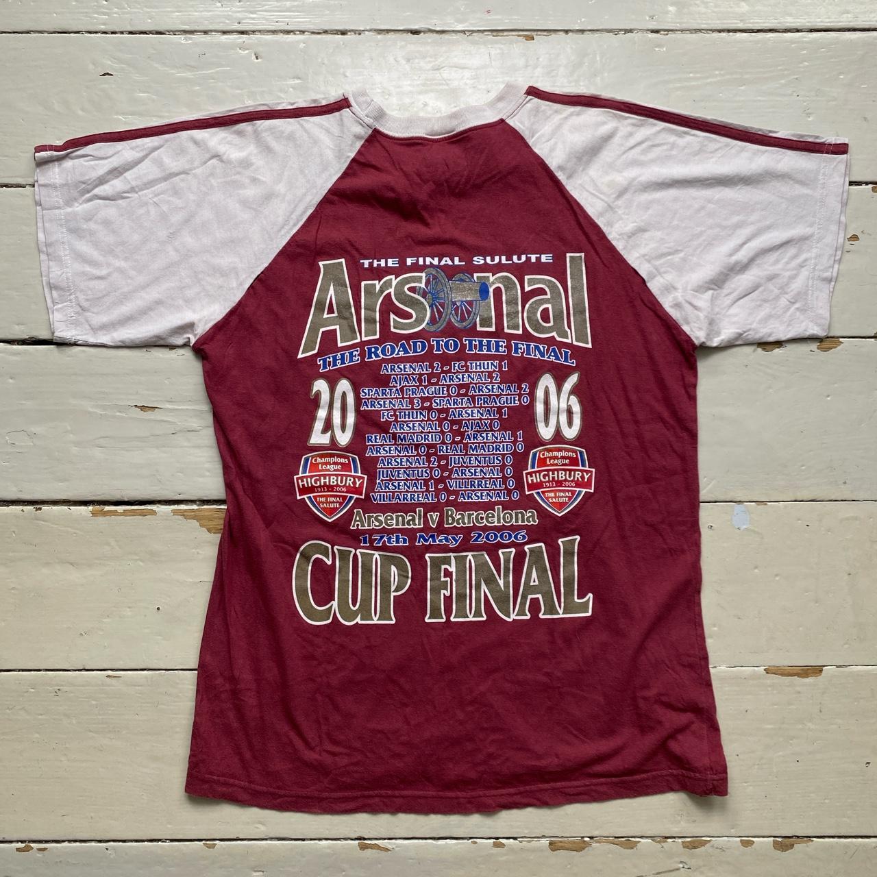 Arsenal Vintage 2006 The Final Salute Highbury T Shirt