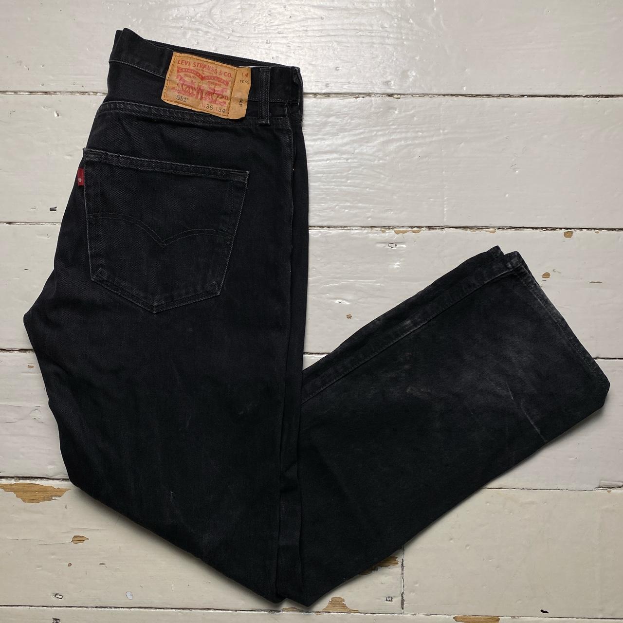 Levis 501 Black Vintage Jeans