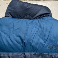 The North Face Nuptse 700 Two Tone Blue Gilet (XS)
