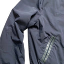 Sandro Navy and White Bomber Jacket (M)
