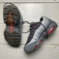 Nike Air Max 95 Smoke Grey and Red