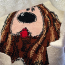 Dougal Vintage 90’s Magic Roundabout Thick Knitted Jumper (L)