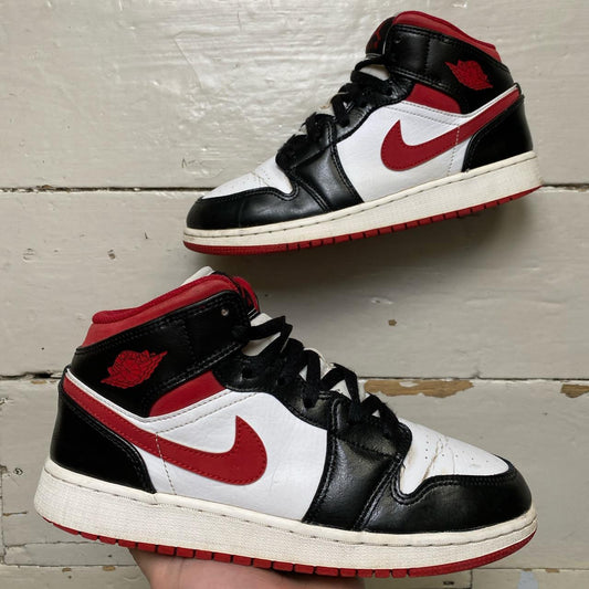 Jordan 1 Mid Gym Red Bred