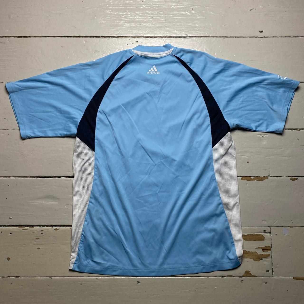 Adidas Argentina Messi Colours Light Blue and White Vintage Predator T Shirt