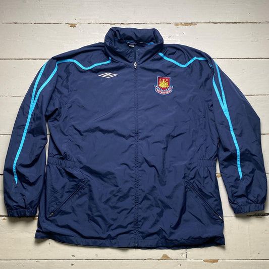 West Ham United Umbro Vintage Football Shell Tracksuit Jacket