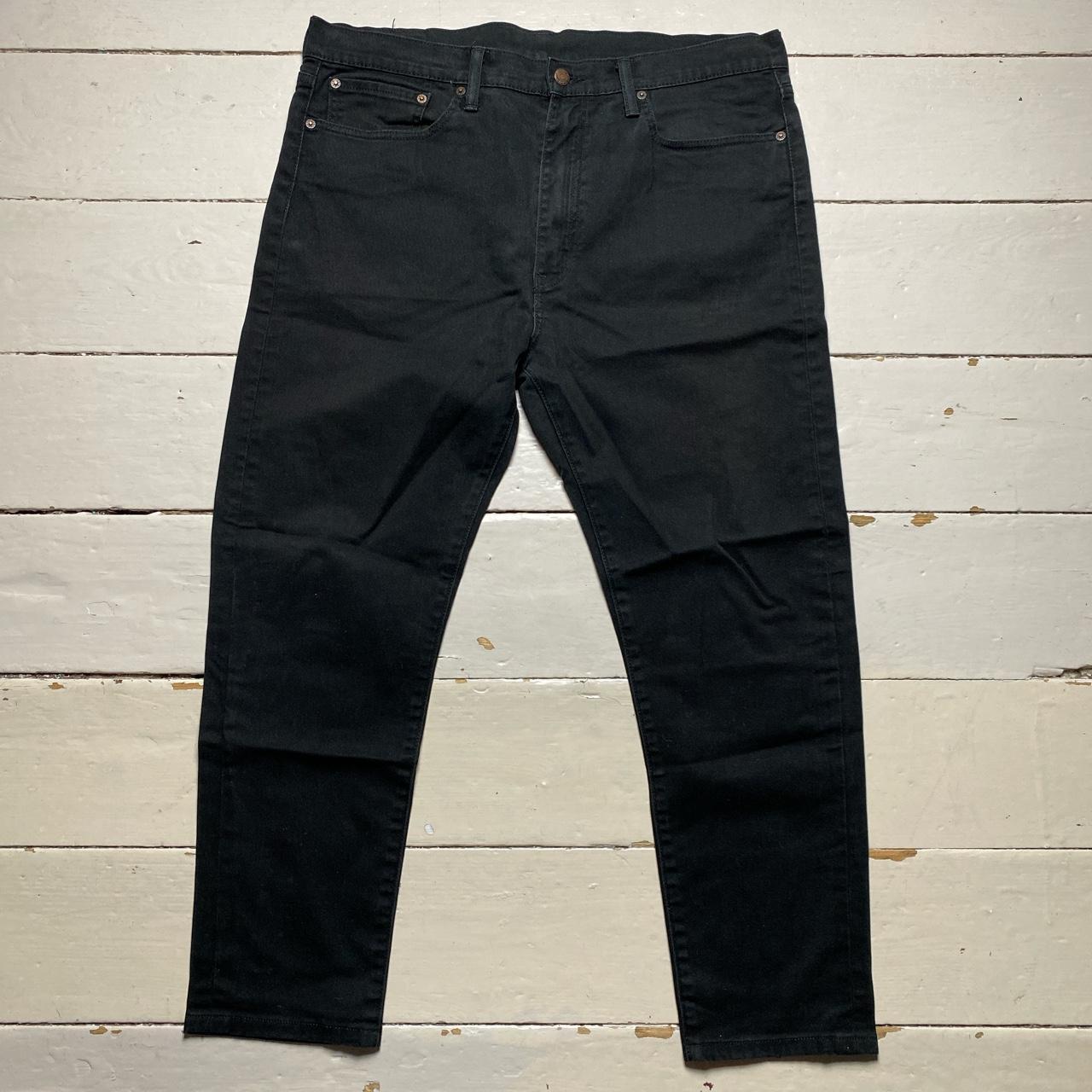 Levis 522 Jet Black Jeans