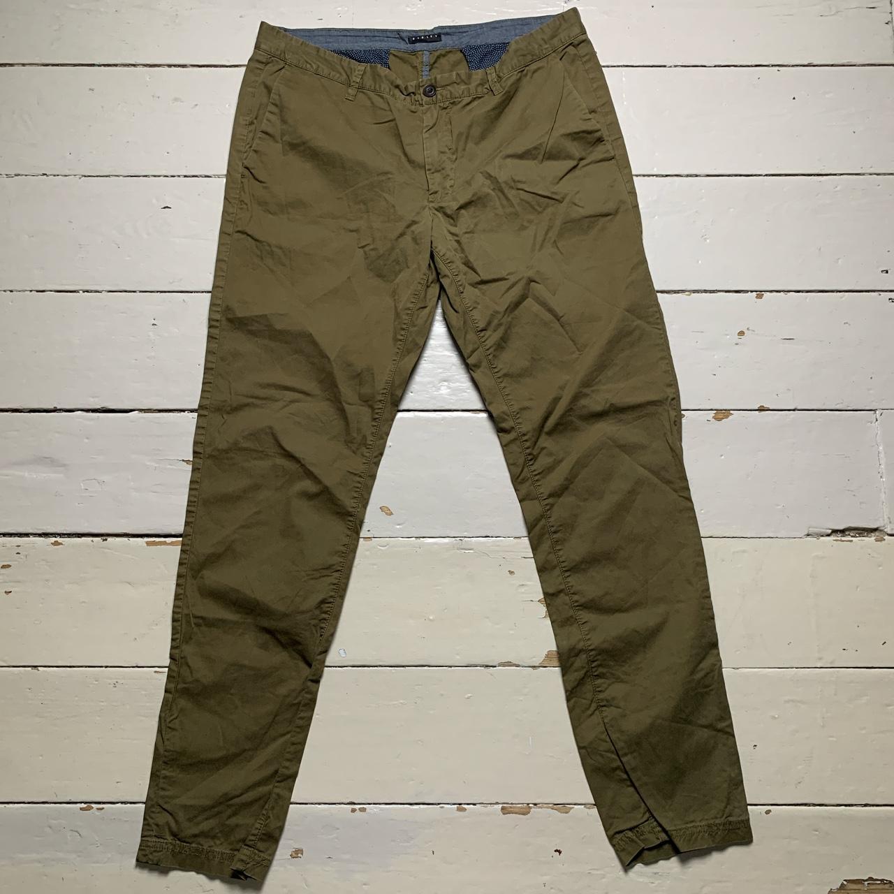 Sisley Khaki Trousers