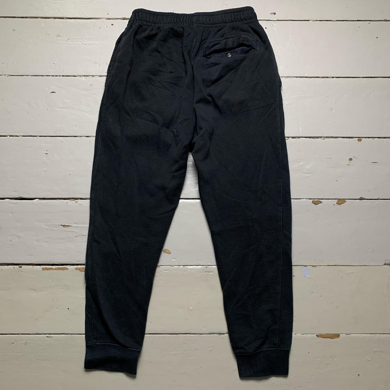 Nike Black and White Swoosh Joggers