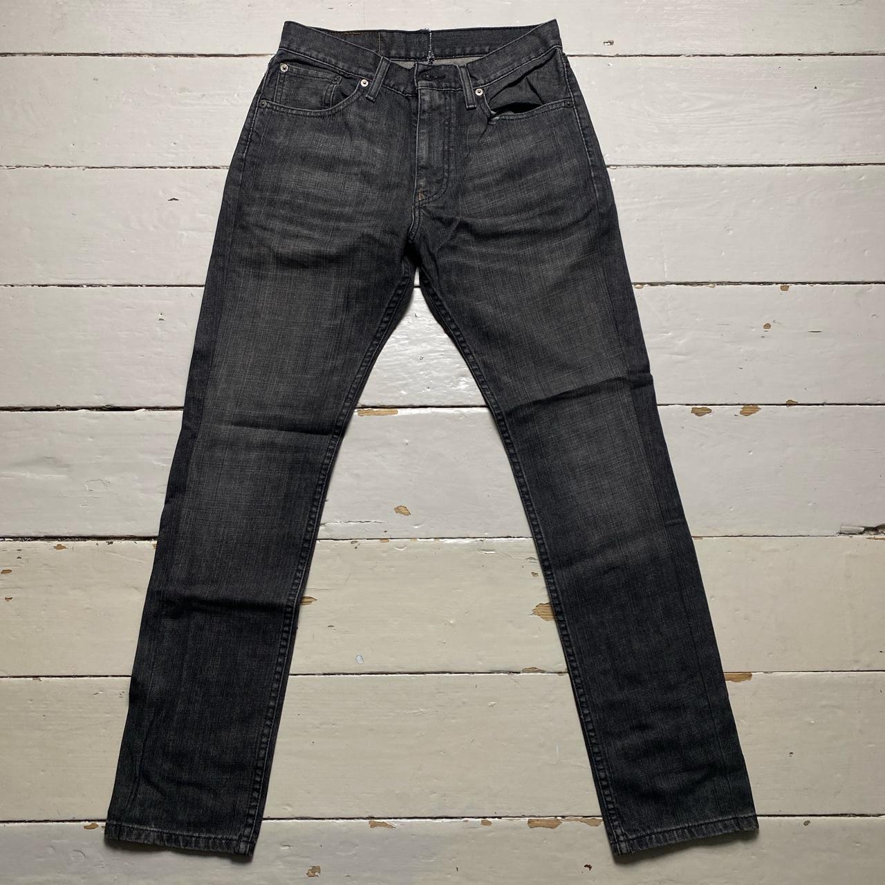 Levis 505 Vintage Straight Grey Jeans