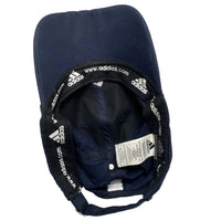 Adidas Navy and White 3 Stripe Cap