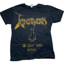 Venom Goth Grunge Black and Gold T Shirt