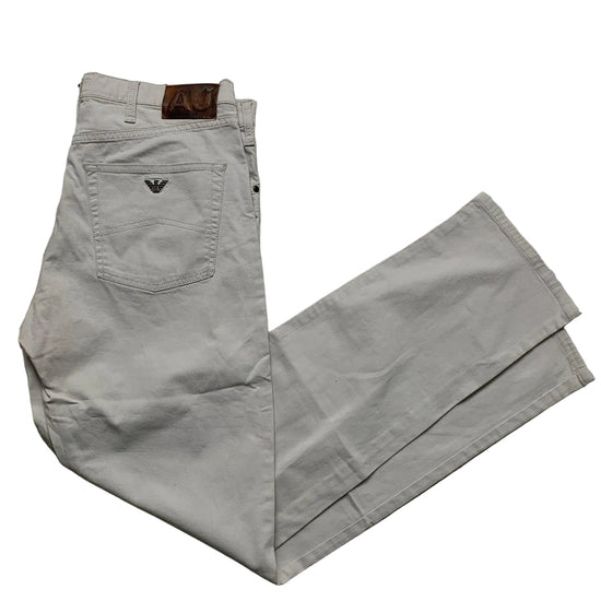 Armani Vintage Cream Jeans (34W)