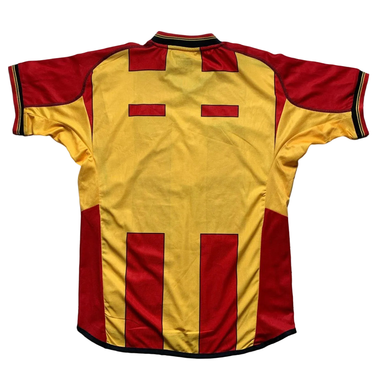 Galatasaray Vintage 2002 Football Jersey Red and Yellow Jersey (S)