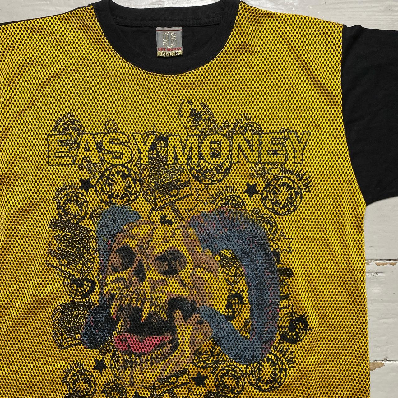 Get Money Easy Money Skull Jersey T Shirt